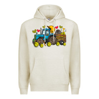 Oatmeal Heather softball tractor Premium Hoodie - SublimationCraftShop