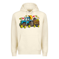 Sandshell softball tractor Premium Hoodie - SublimationCraftShop