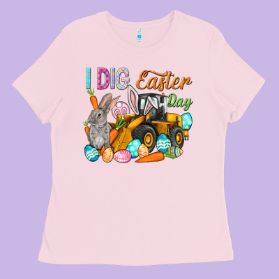 I Dig Easter Day Ladies Tee Designed By Howdyjamesfarm