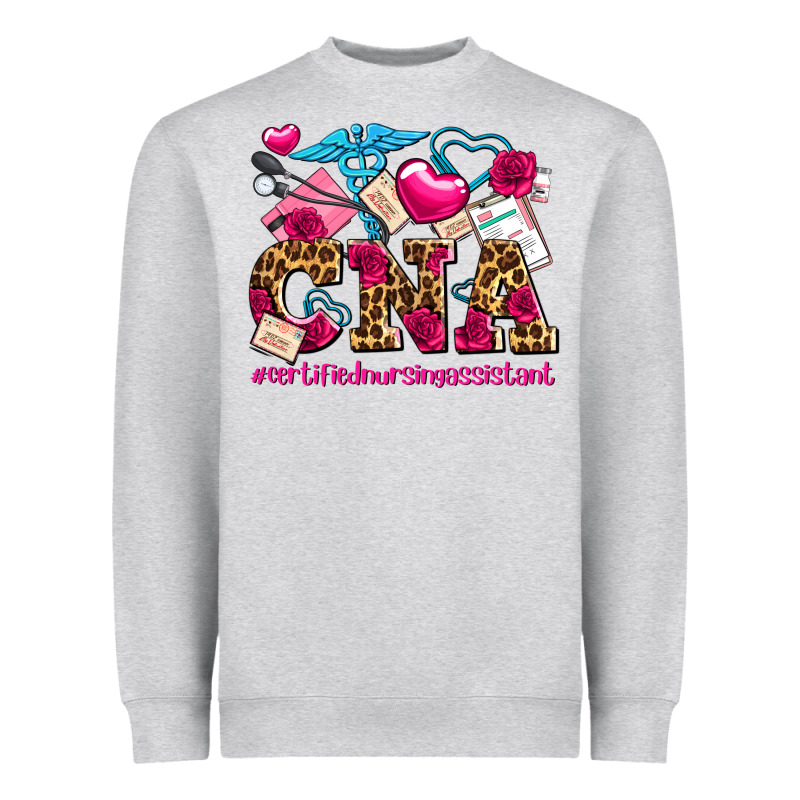 Valentines Day Cna Certified Nursing Assistant Heavyweight Sweatshirt by AdoDesignShop | Teevron