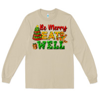 Mushroom be merry eat well Long Sleeve Tee - FaDigitalArtStudio