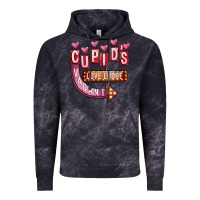 Cloud Black Valentines Day Cupid's Love Lodge Vintage Hoodie - FaDigitalArtStudio