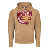 Valentines Day Cupid's Love Lodge Vintage Hoodie | Teevron