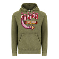 Vintage Olive Valentines Day Cupid's Love Lodge Vintage Hoodie - FaDigitalArtStudio