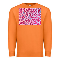 Carrot leopard background pink shimmer 3200x2400 Premium Sweatshirt - AdoDesignShop