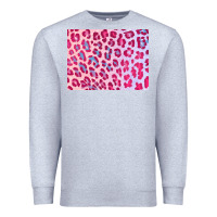 Heather Grey leopard background pink shimmer 3200x2400 Premium Sweatshirt - AdoDesignShop