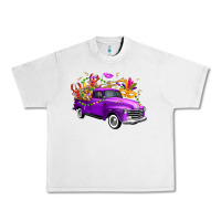 Lunar Rock Mardi Gras Truck King's Cake Urban Heavy Tee - FaDigitalArtStudio