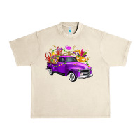 Sandshell Mardi Gras Truck King's Cake Urban Heavy Tee - FaDigitalArtStudio