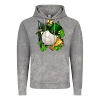 Cloud Rock st.patrick's day volleyball Vintage Hoodie - FaDigitalArtStudio