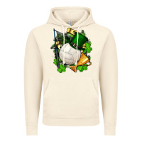 Vintage Artic st.patrick's day volleyball Vintage Hoodie - FaDigitalArtStudio
