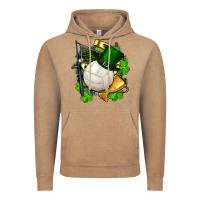 Vintage Coffee st.patrick's day volleyball Vintage Hoodie - FaDigitalArtStudio