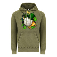 Vintage Olive st.patrick's day volleyball Vintage Hoodie - FaDigitalArtStudio
