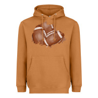 Meerkat football patch Heavyweight Hoodie - AdoDesignShop