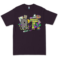 Plum respiratory therapist mardi gras Premium Tee - CowGirlArtShop
