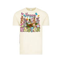 Vintage Arctic Happy Easter bunnys Vintage Tee - OliviaCreatesArt