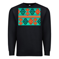 Black aztec pattern background 3200x2400 Premium Sweatshirt - AdoDesignShop