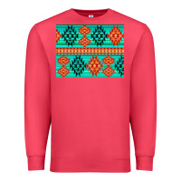 Cardinal aztec pattern background 3200x2400 Premium Sweatshirt - AdoDesignShop