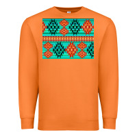 Carrot aztec pattern background 3200x2400 Premium Sweatshirt - AdoDesignShop