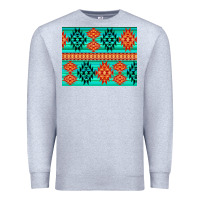 Heather Grey aztec pattern background 3200x2400 Premium Sweatshirt - AdoDesignShop