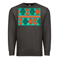 Smoke aztec pattern background 3200x2400 Premium Sweatshirt - AdoDesignShop
