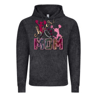 Vintage Black cheer mom Vintage Hoodie - FaDigitalArtStudio