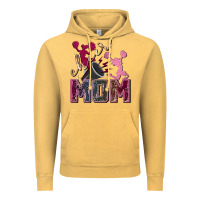 Vintage Mustard cheer mom Vintage Hoodie - FaDigitalArtStudio