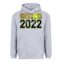 Heather Grey senior softball Heavyweight Hoodie - AdoDesignShop