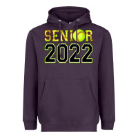 Plum senior softball Heavyweight Hoodie - AdoDesignShop
