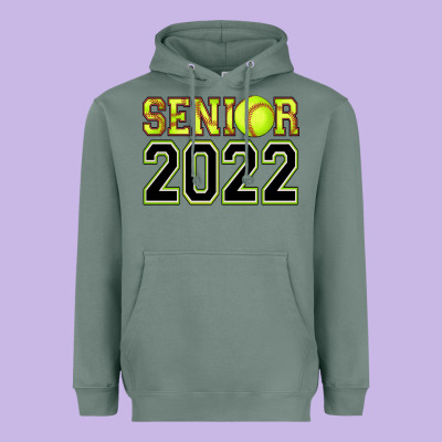 Senior Softball Heavyweight Hoodie Designed By Adodesignshop