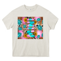 Cream western mini Heavy Core Tee - RanaPortraitStore