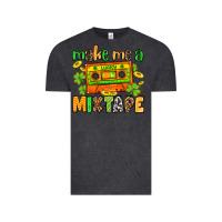 Vintage Black Make me a mixtape St. Patrick's Day Vintage Tee - OliviaCreatesArt