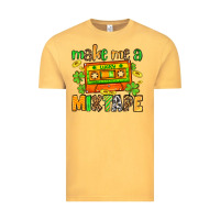 Vintage Mustard Make me a mixtape St. Patrick's Day Vintage Tee - OliviaCreatesArt