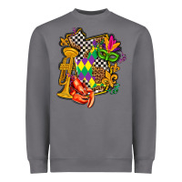 Storm mississippi map mardi gras Heavyweight Sweatshirt - AdoDesignShop