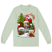Matcha christmas gnome truck Long Sleeve Tee - BundleAndBundleShop