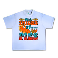 Grape Ice Thick Thighs&Pecan Pies Urban Heavy Tee - FaDigitalArtStudio