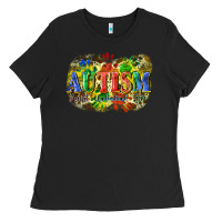 Black Autism accept understand love Ladies Tee - CowGirlArtShop