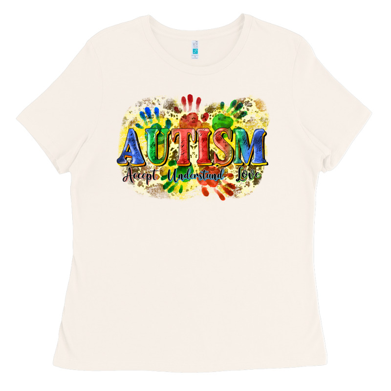 Autism Accept Understand Love Ladies Tee by CowGirlArtShop | Teevron