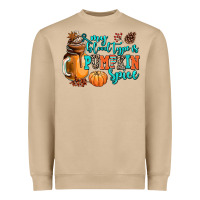 Mushroom my blood type is pumpkin spice Heavyweight Sweatshirt - AdoDesignShop