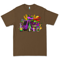Cacao mardi gras gnome truck Premium Tee - CowGirlArtShop