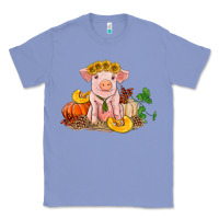 Colony Blue fall pig Classic Tee - RanaPortraitStore