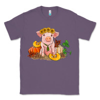 Lavender fall pig Classic Tee - RanaPortraitStore