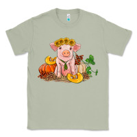 Matcha fall pig Classic Tee - RanaPortraitStore