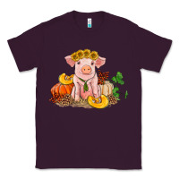 Plum fall pig Classic Tee - RanaPortraitStore