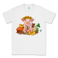 White fall pig Classic Tee - RanaPortraitStore