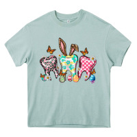 Arona Happy Easter Day teeth Heavy Core Tee - HowdyJamesFarm