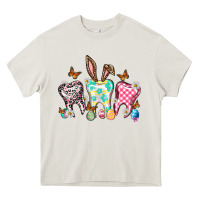 Happy Easter Day Teeth Heavy Core Tee | Teevron