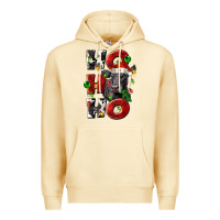 Pina Colada Christmas ho ho ho black angus Premium Hoodie - LillyAllenDesigns