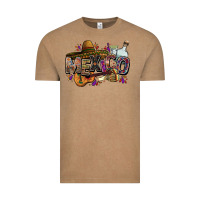 Vintage Coffee Mexico Vintage Tee - FaDigitalArtStudio