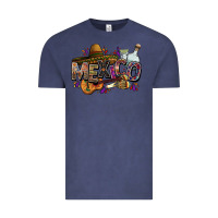 Vintage Denim Mexico Vintage Tee - FaDigitalArtStudio