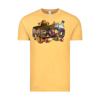 Vintage Mustard Mexico Vintage Tee - FaDigitalArtStudio